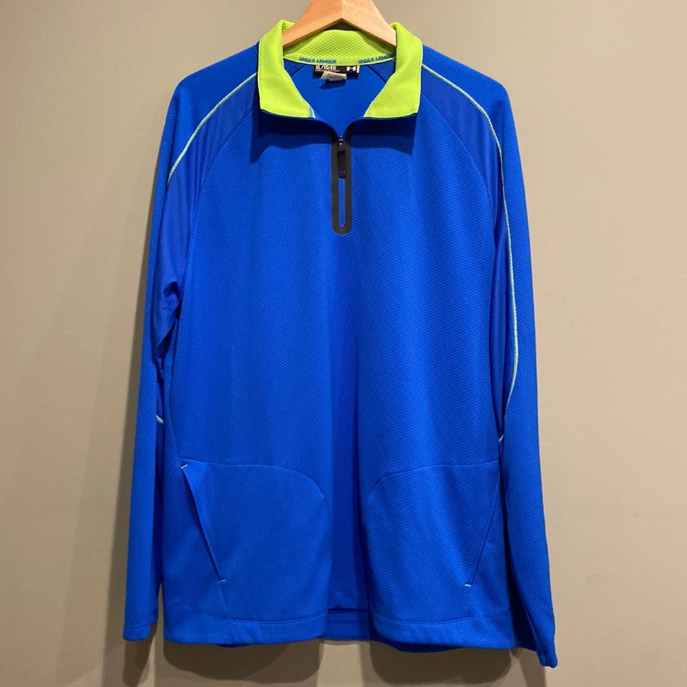 Under Armour Loose Fit Allseason Gear Waffle Quarter-Zip